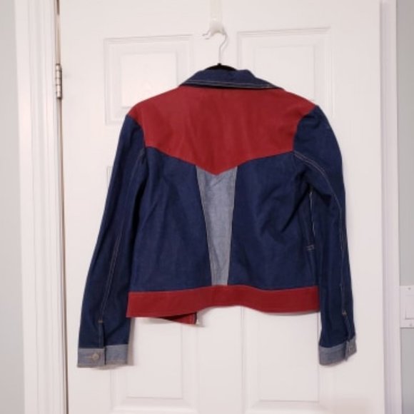 UO Western Colorblock Gas Jacket - Picture 3 of 4